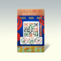 Customized Logo Adhesive Sticker Printing anti-counterfeit PET QR Code Security Label